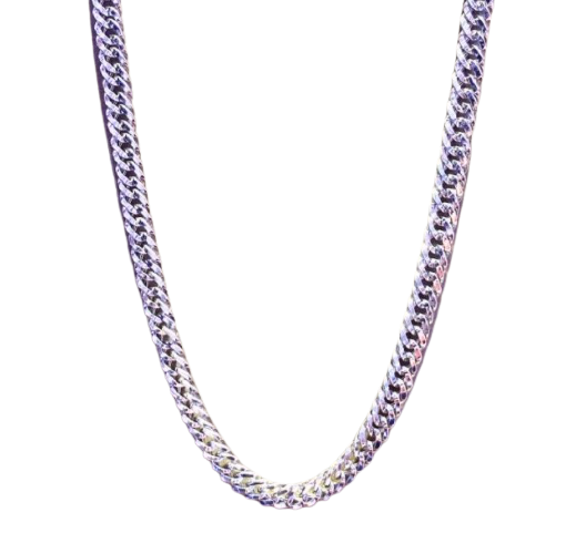Kalung Emas Putih Sisik Naga 1
